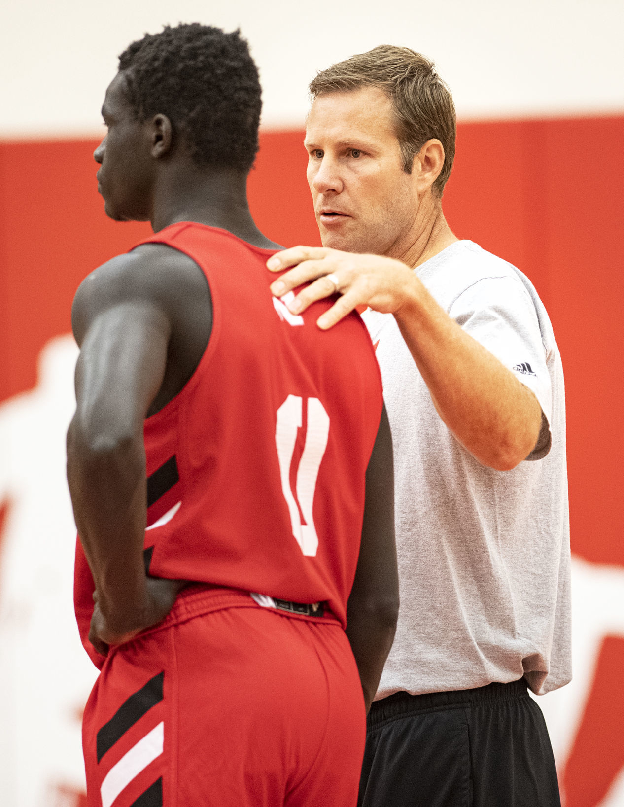 Nebraska men's hoops practice, 7.23
